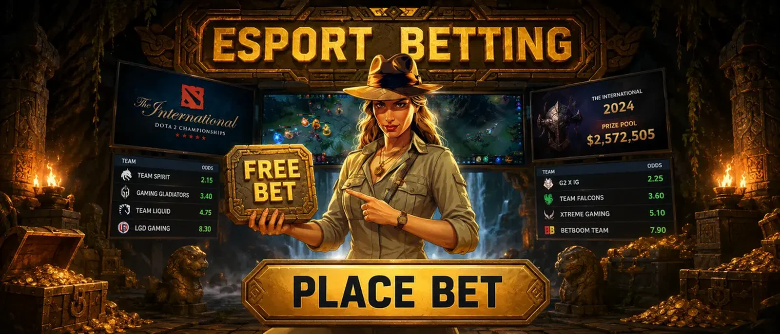 Jackpot Raider Esport Betting